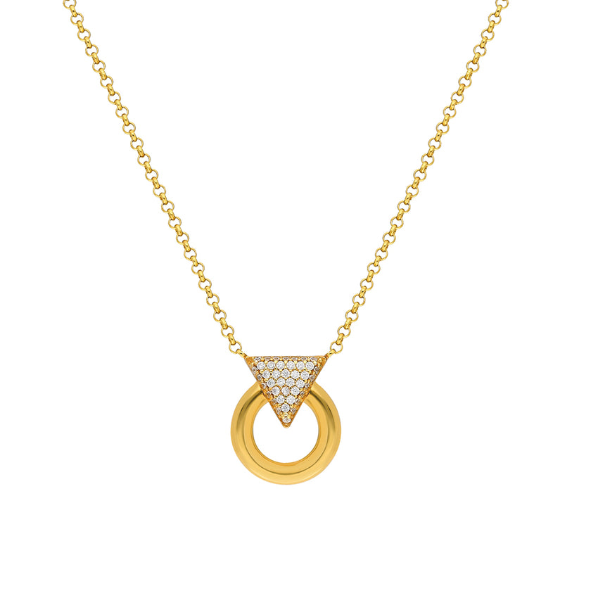 delicate chain, sterling silver necklace in gold plated