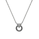 delicate chain, sterling silver necklace.